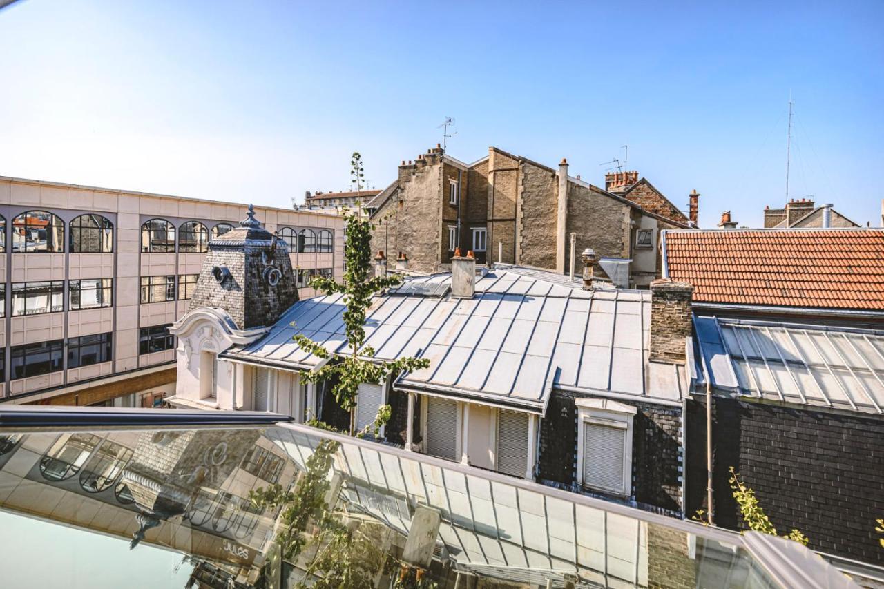 Saint Jacques - Logement Climatise En Centre Ville Reims Exterior foto