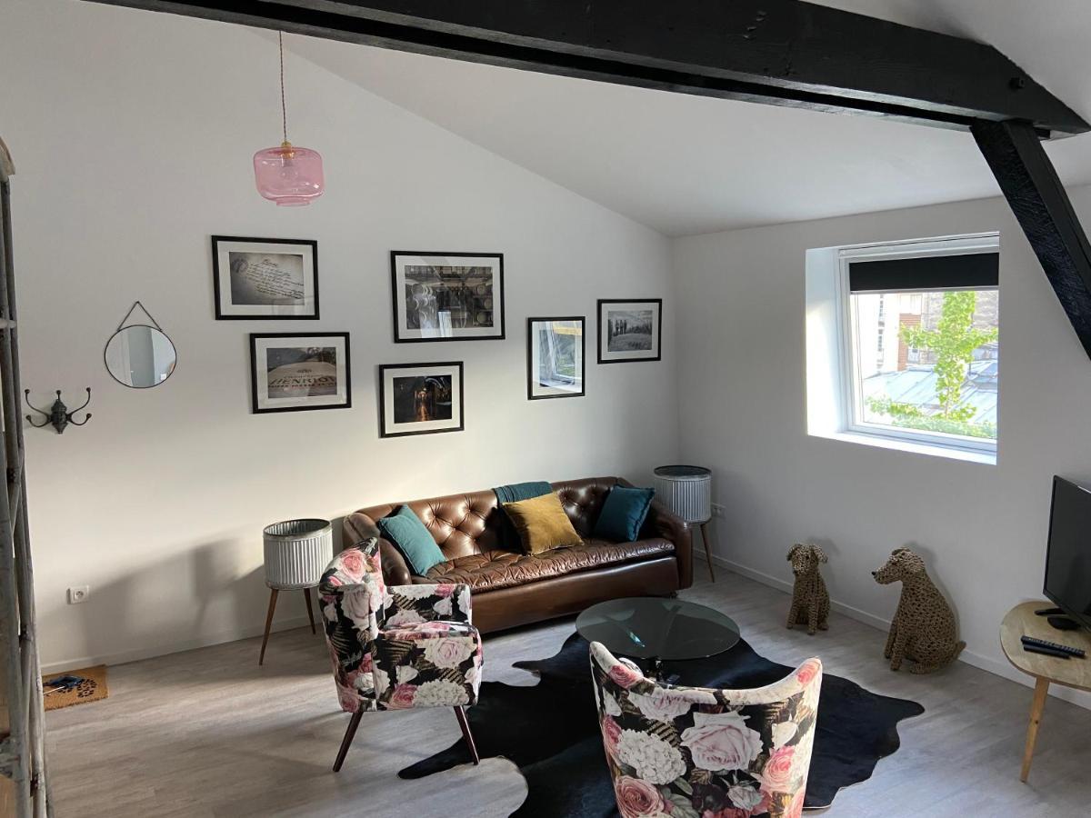 Saint Jacques - Logement Climatise En Centre Ville Reims Exterior foto